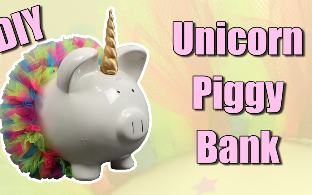 Unicorn Piggy Bank Video